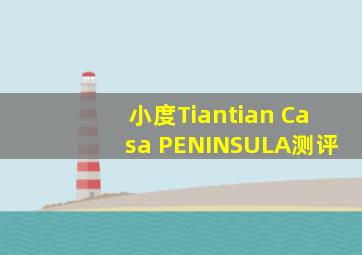 小度Tiantian Casa PENINSULA测评